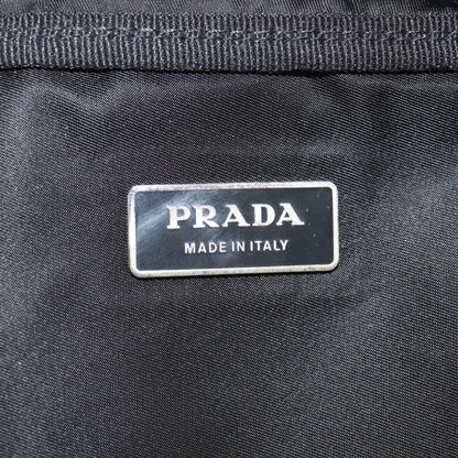 Prada Vintage Boston Bag Nylon, BLACK, NYLON, Travel bag