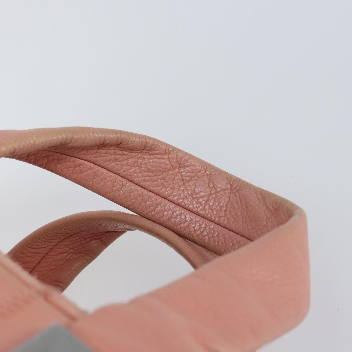 Chanel Chocolate Bar CC Bowler Bag Caviar skin, PINK, LEATHER, Handbag