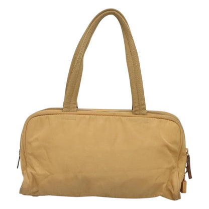 Prada Vintage Handbag Canvas, GOLD, NYLON, Handbag