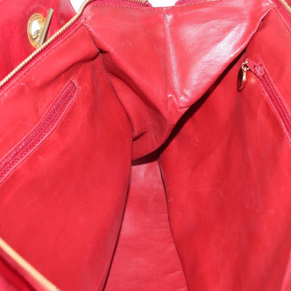 Chanel Chanel Bicolor Shoulder Bag Red/Navy leather bicolore, NAVY, LEATHER, Shoulder bag