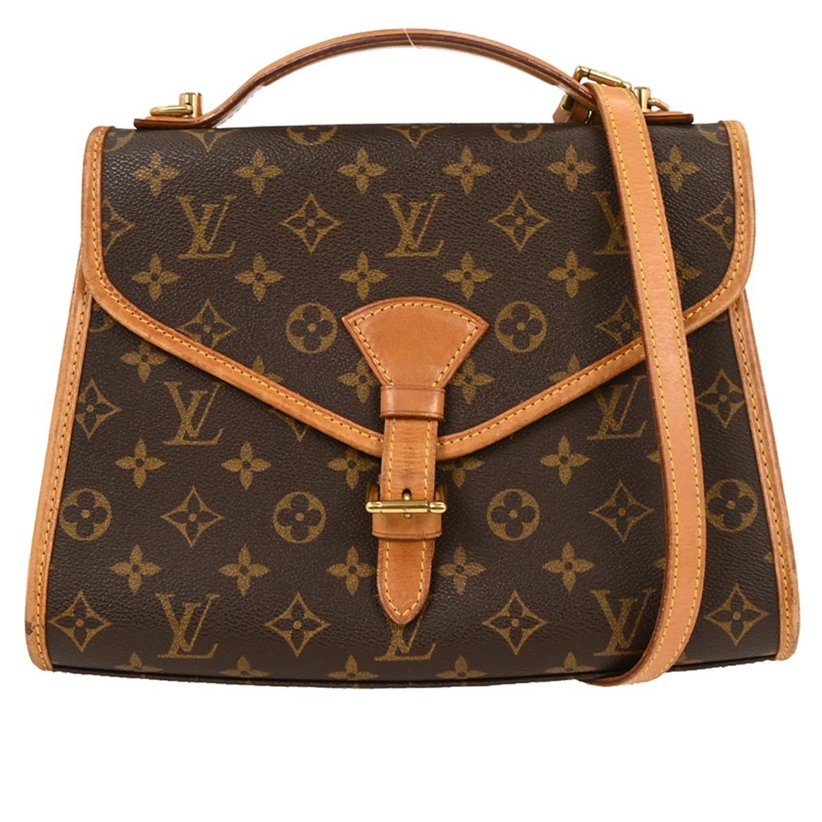 Louis Vuitton Bel Air Monogram Canvas, BROWN, CANVAS, Handbag