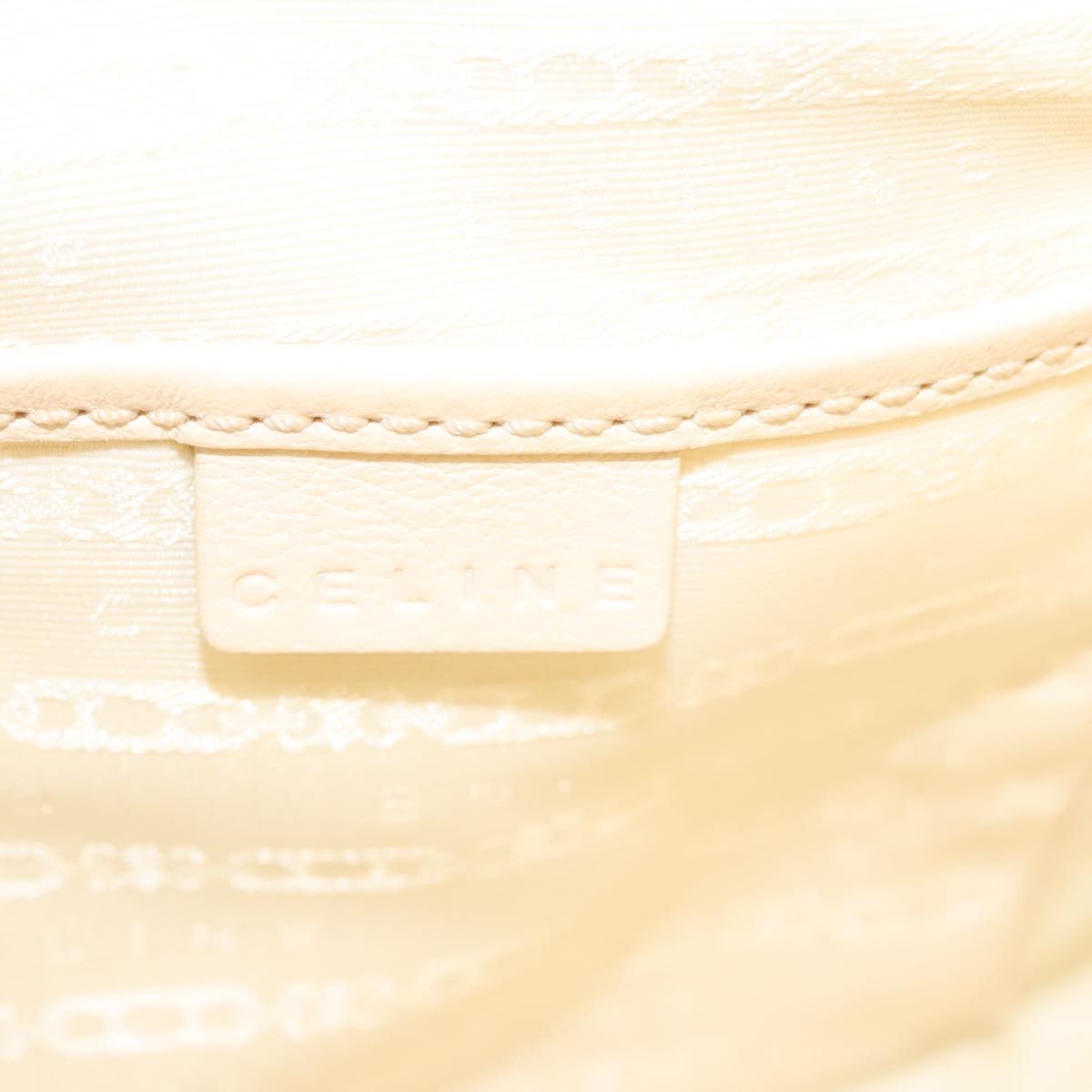 Celine Boogie Satchel Leather, BLUE, LEATHER, Handbag