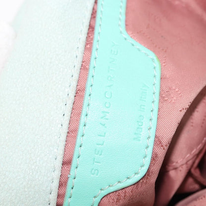 Stella McCartney Falabella Fold Over Crossbody Bag Suede, PINK, SUEDE, Shoulder bag