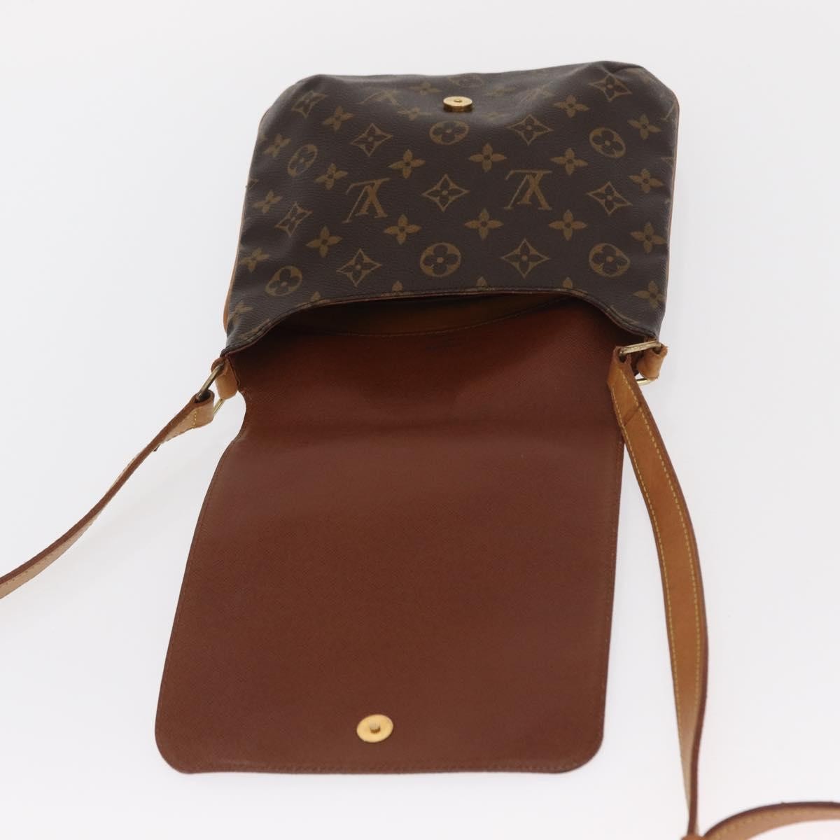 Louis Vuitton Musette Salsa Handbag Monogram Canvas, BROWN, CANVAS, Shoulder bag