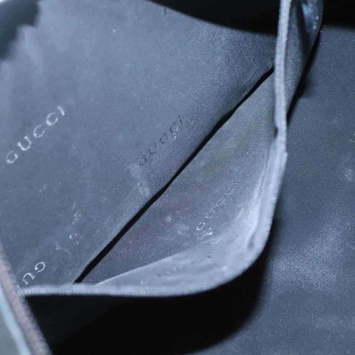 Gucci Vintage Shoulder Bag Leather, BLACK, LEATHER, Shoulder bag