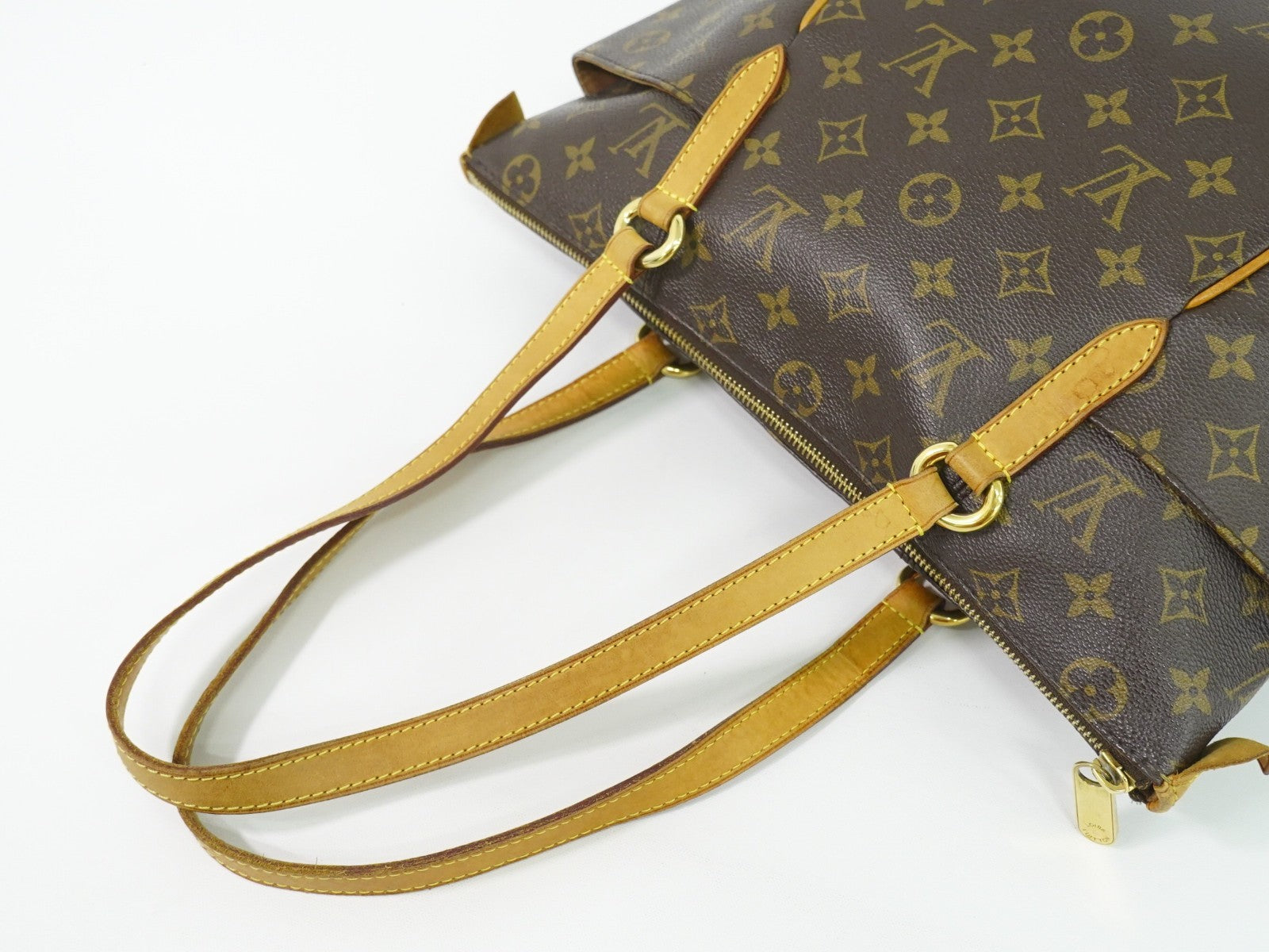 Louis Vuitton Totally Handbag Monogram Canvas, BROWN, CANVAS, Tote bag