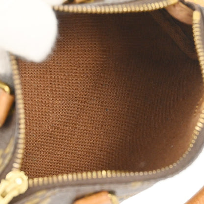 Louis Vuitton Speedy Mini HL Handbag Monogram Canvas, Brown, Canvas, Handbag