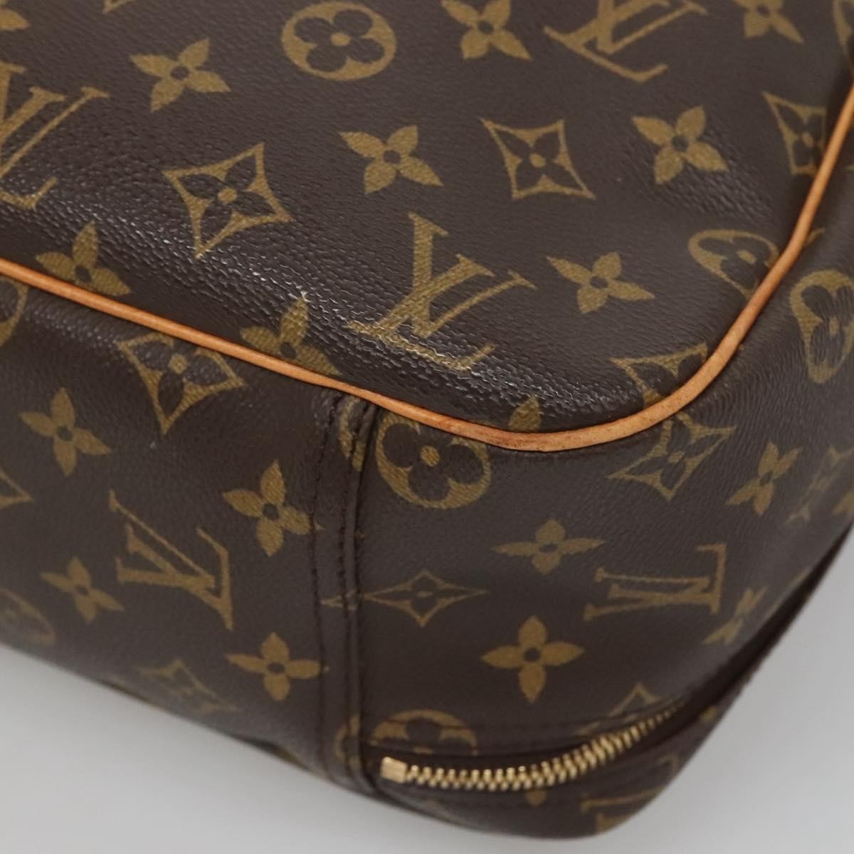 Louis Vuitton Excursion Handbag Monogram Canvas, BROWN, CANVAS, Handbag