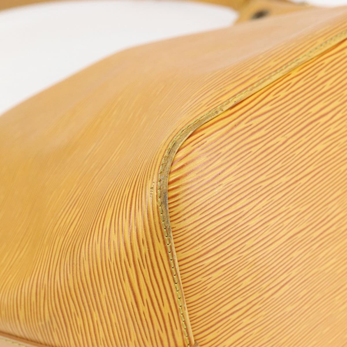 Louis Vuitton Petit Noe Handbag Epi Leather, YELLOW, LEATHER, Shoulder bag