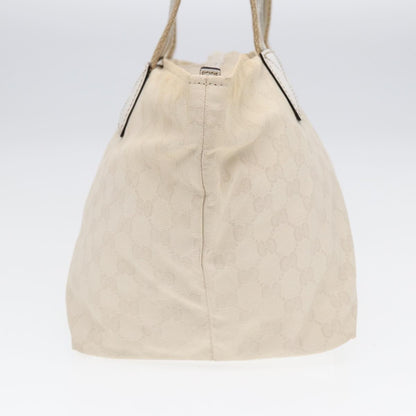 Gucci Web Zip Tote GG Canvas, BEIGE, CANVAS, Tote bag