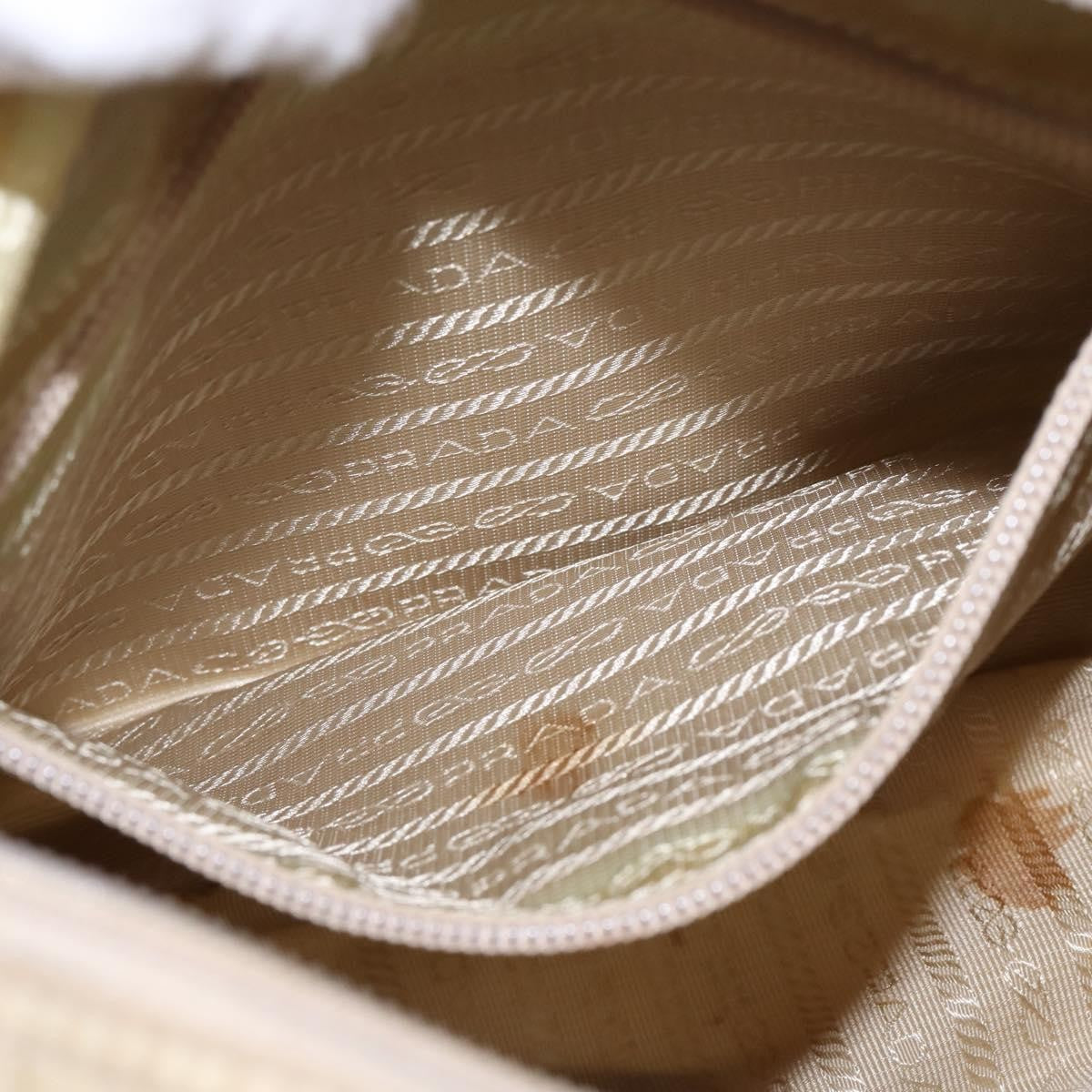 Prada Buckle Messenger Bag Tessuto, BEIGE, NYLON, Crossbody bag