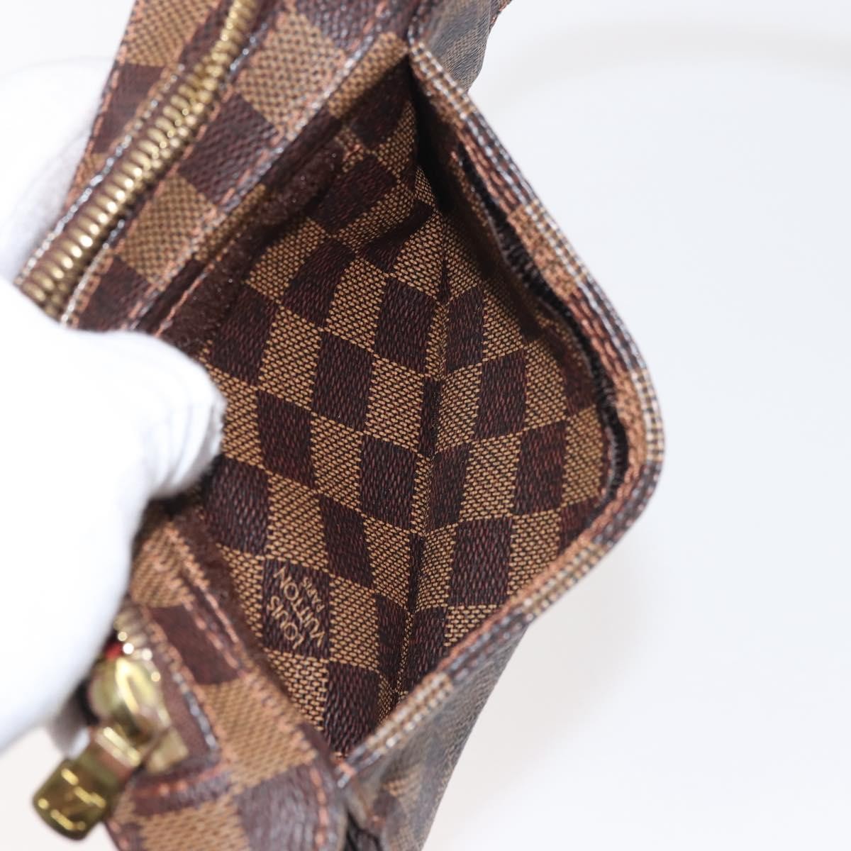 Louis Vuitton Geronimos Waist Bag Damier, BROWN, CANVAS, Shoulder bag