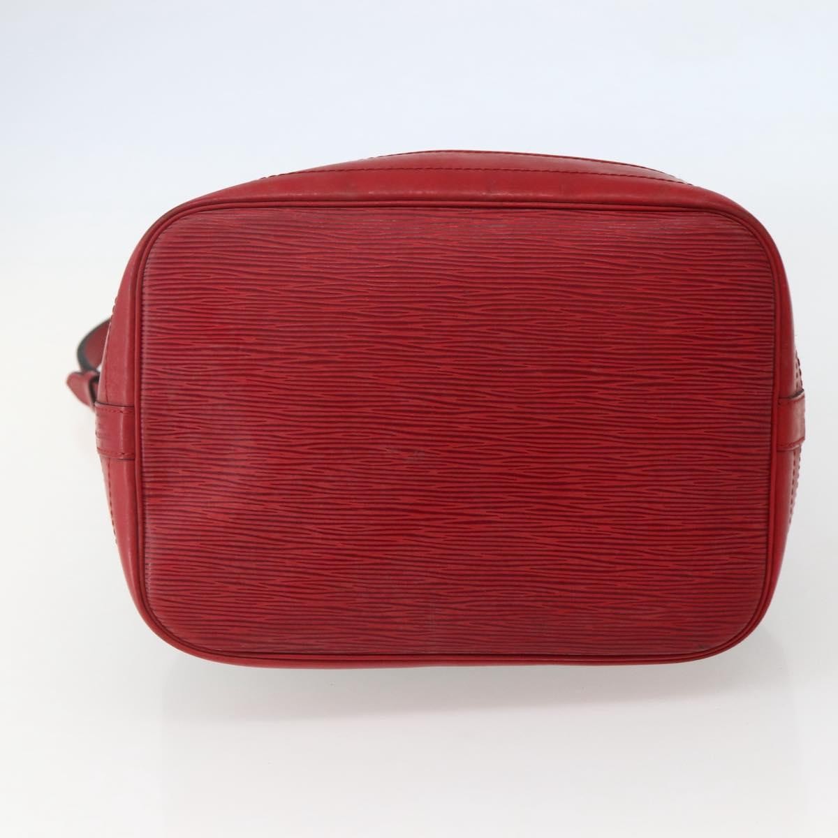 Louis Vuitton Petit Noe NM Handbag Epi Leather, BLACK, LEATHER, Handbag