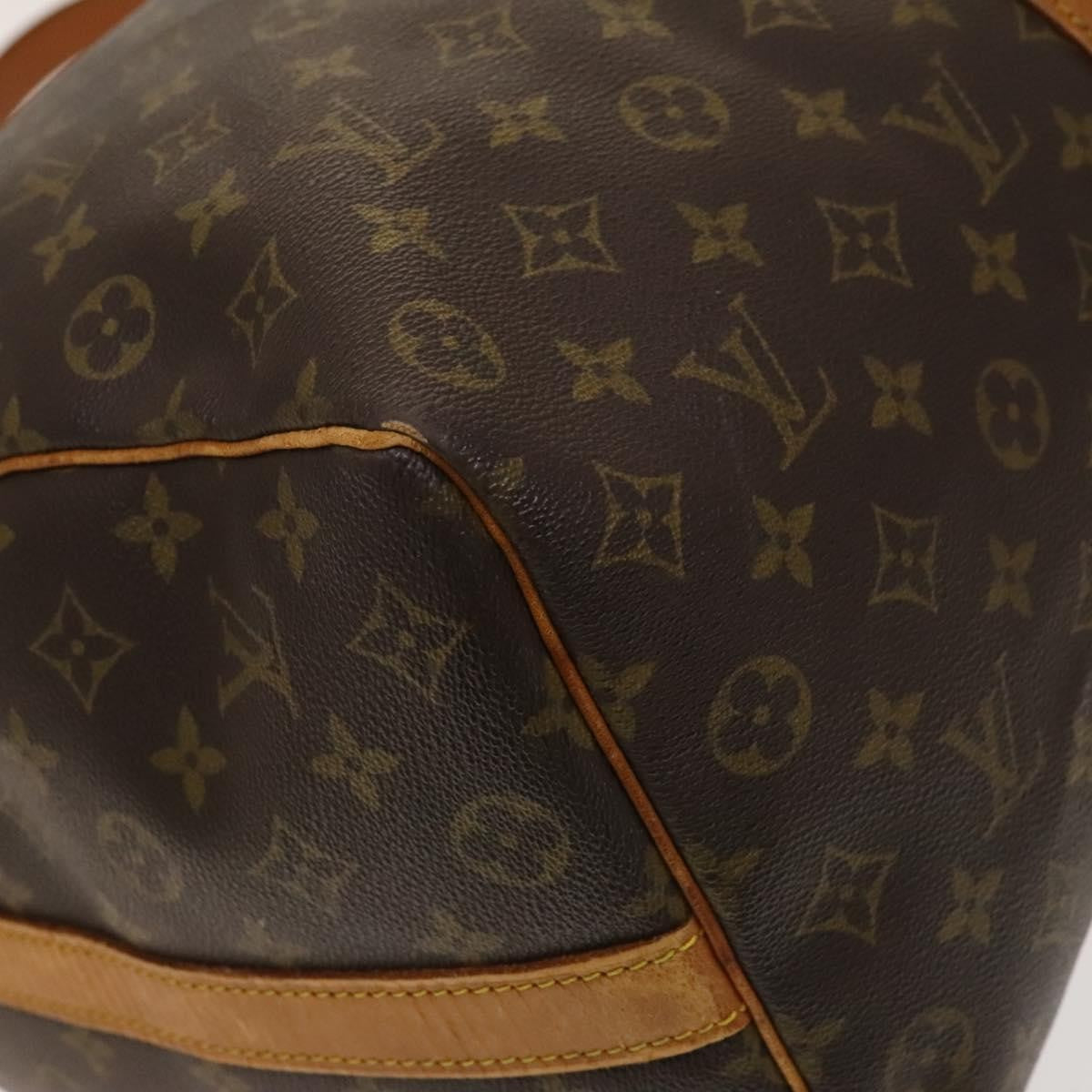 Louis Vuitton Keepall Bandouliere Bag Monogram Canvas, BROWN, CANVAS, Travel bag