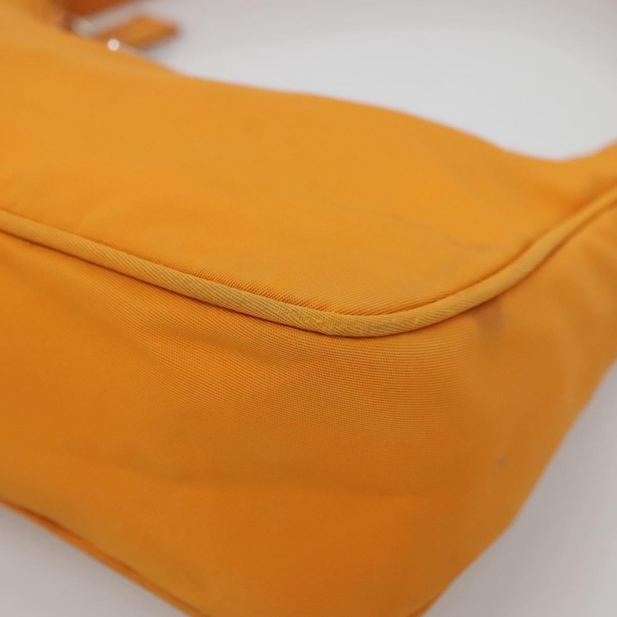 Prada Hobo Tessuto, ORANGE, NYLON, Handbag