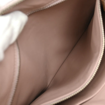 Prada Hand Strap Clutch Saffiano Leather, PINK, LEATHER, Clutche & pouche