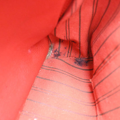 Louis Vuitton Montaigne Handbag Monogram Empreinte Leather, RED, LEATHER, Handbag