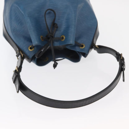 Louis Vuitton Petit Noe Handbag Epi Leather, BLACK, LEATHER, Shoulder bag