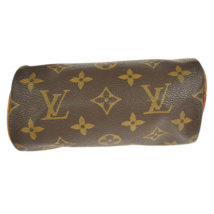 Louis Vuitton Speedy Mini HL Handbag Monogram Canvas, BROWN, CANVAS, Handbag