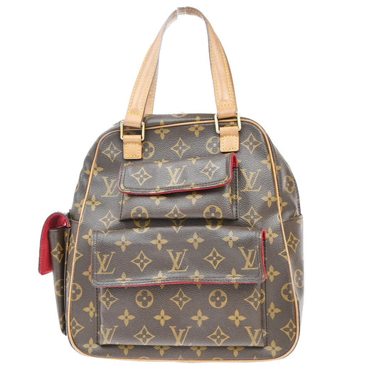 Louis Vuitton Excentri-Cite Handbag Monogram Canvas, BROWN, CANVAS, Handbag