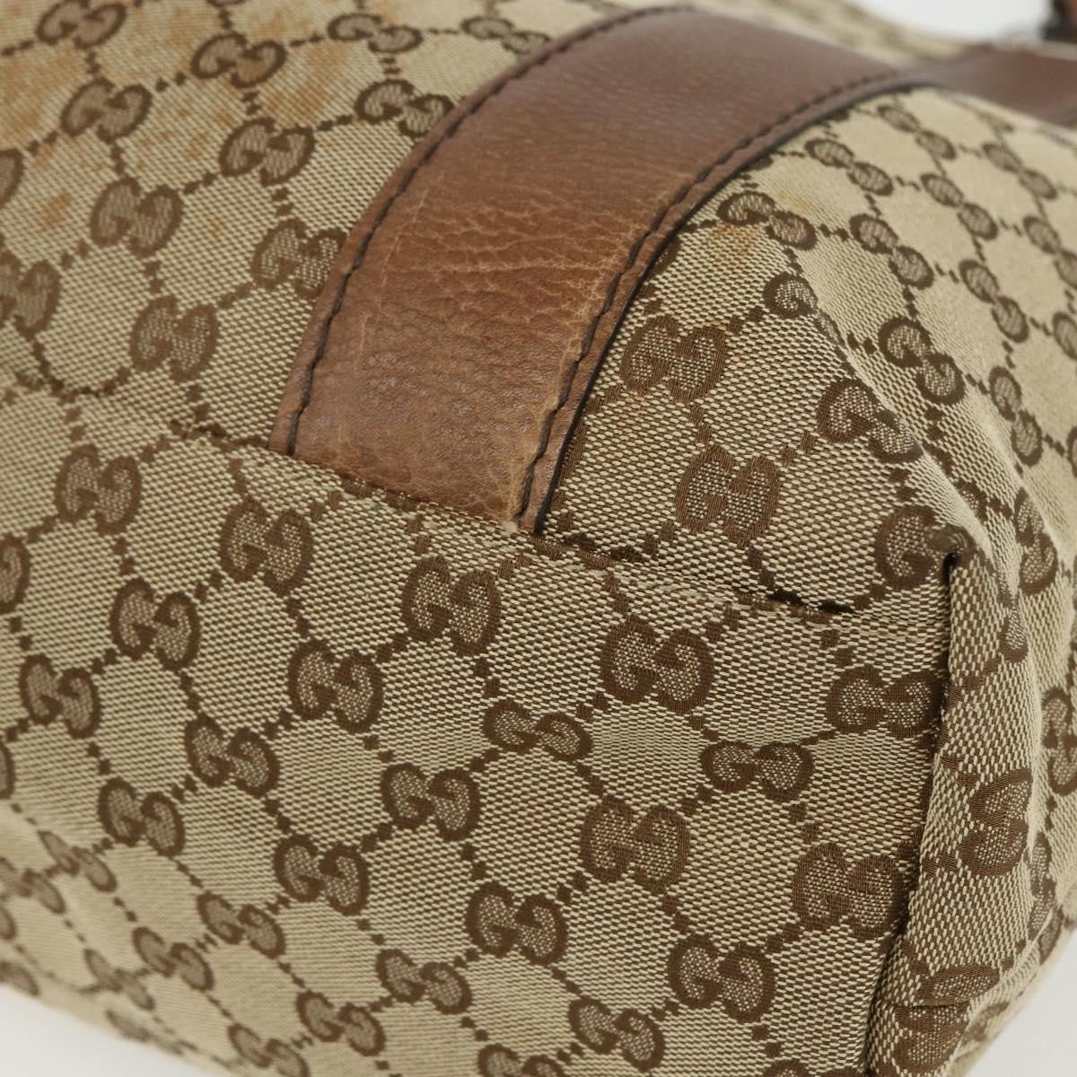 Gucci Bamboo Bar Tote GG Canvas, BEIGE, CANVAS, Tote bag