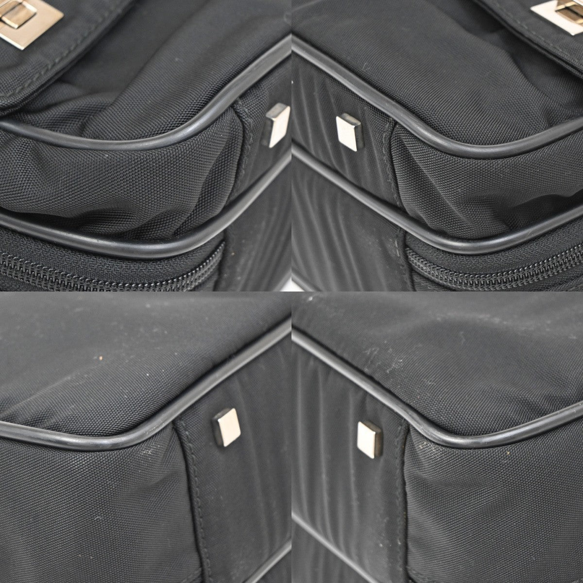 Gucci Briefcase GG Nylon Nylon, BLACK, NYLON, Briefcase