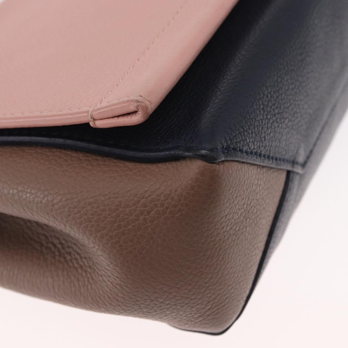 Louis Vuitton Lockme II Handbag Leather, PINK, LEATHER, Shoulder bag