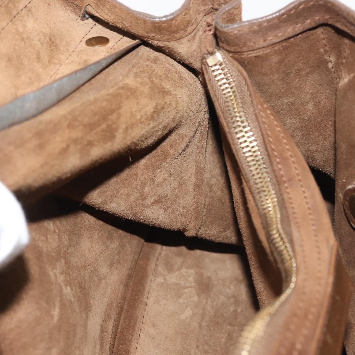 Saint Laurent Muse Two Bag Leather, BROWN, LEATHER, Handbag