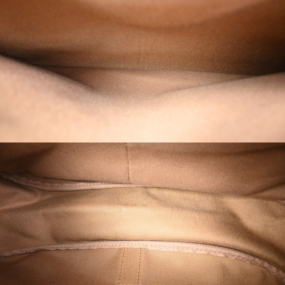 Louis Vuitton Saumur Handbag Monogram Canvas, BROWN, CANVAS, Shoulder bag