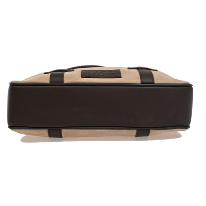 Salvatore Ferragamo Gancini Tote Suede, BROWN, SUEDE, Tote bag