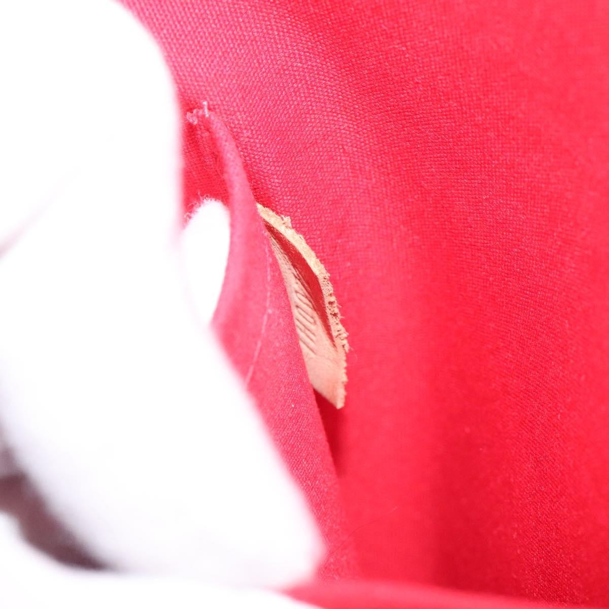 Louis Vuitton Reade Handbag Monogram Vernis, RED, PATENT_LEATHER, Handbag