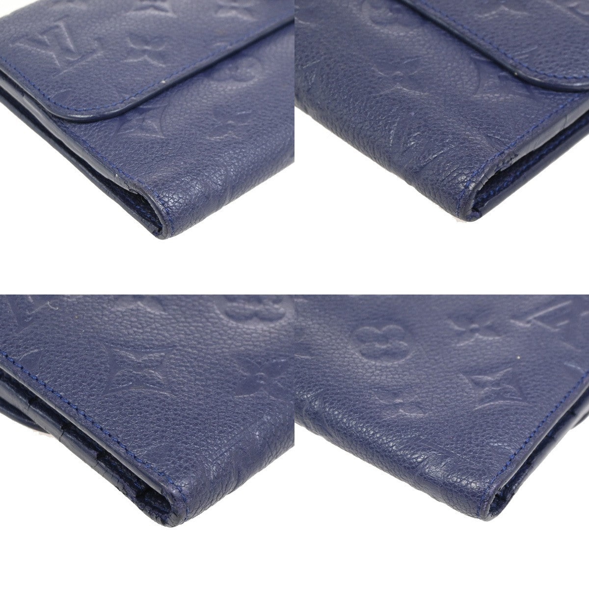Louis Vuitton Virtuose Wallet Monogram Empreinte Leather, BLUE, LEATHER, Wallets