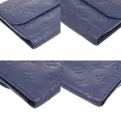 Louis Vuitton Virtuose Wallet Monogram Empreinte Leather, BLUE, LEATHER, Wallets