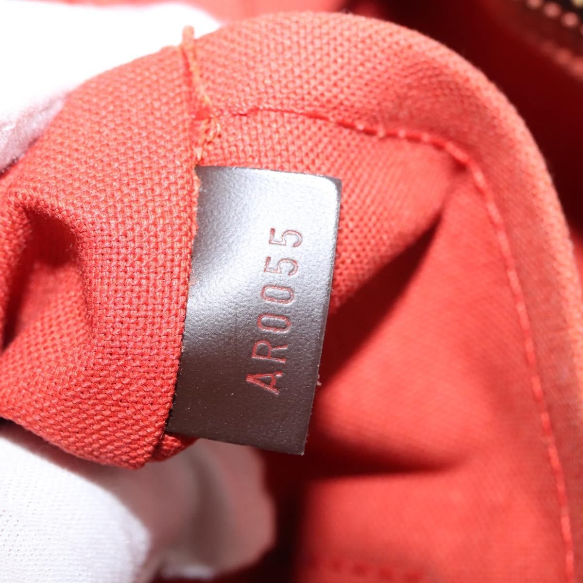 Louis Vuitton Illovo Handbag Damier, BROWN, CANVAS, Shoulder bag