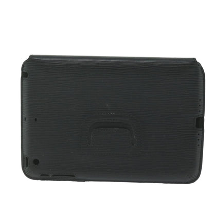 Louis Vuitton iPad Case Epi Leather, BLACK, LEATHER, Tech accessory