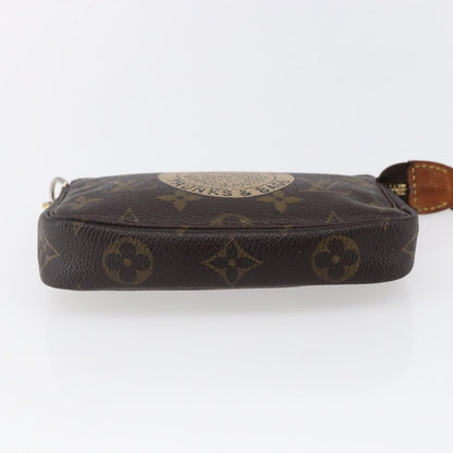 Louis Vuitton Pochette Accessoires Limited Edition Monogram Canvas, BROWN, CANVAS, Clutche & pouche