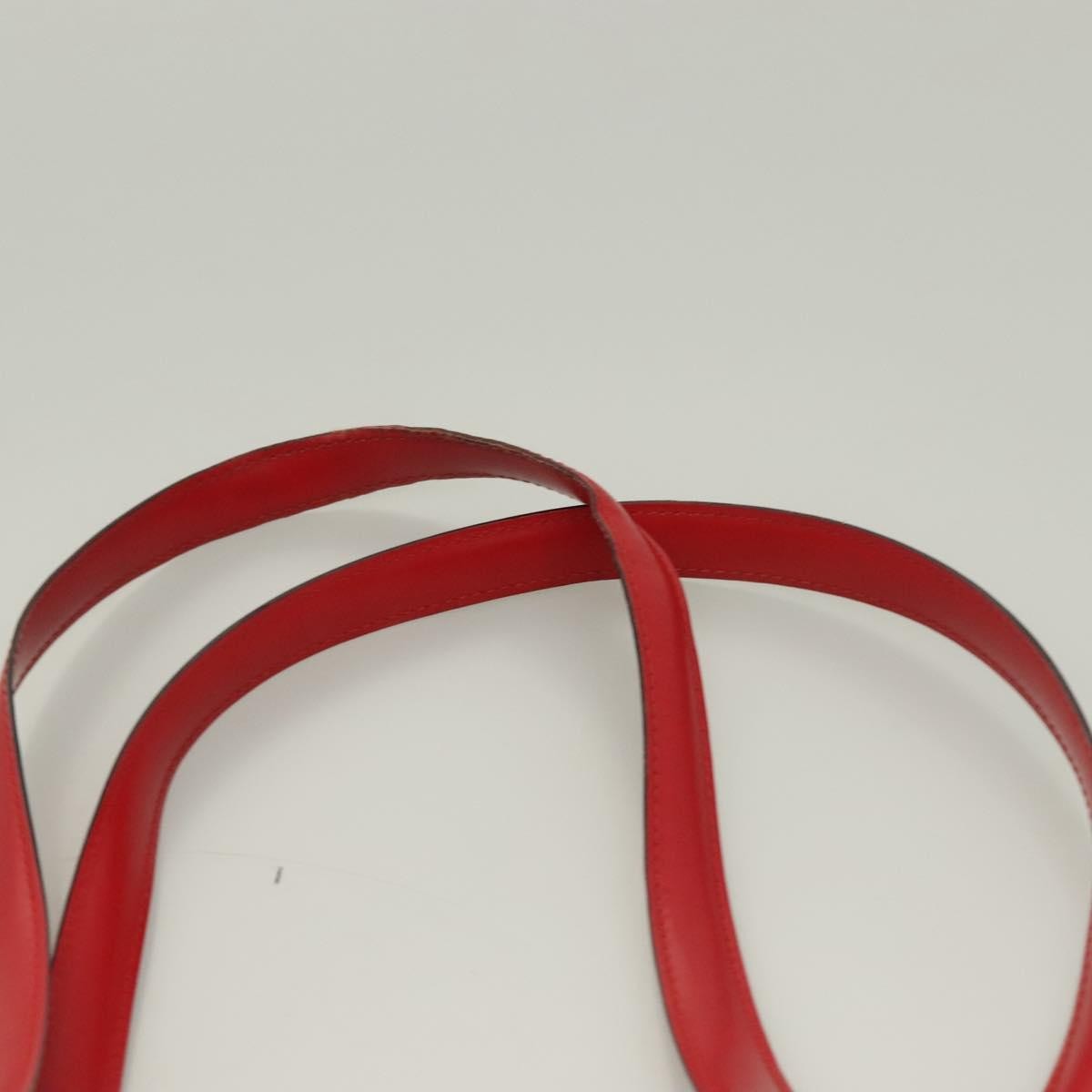 Louis Vuitton Sac Plat NM Bag Epi Leather, RED, LEATHER, Handbag