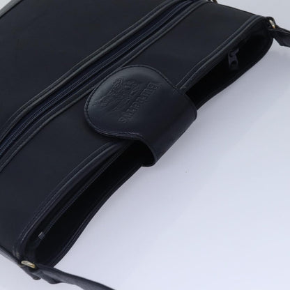 Burberry Vintage Shoulder Bag Nylon, NAVY, NYLON, Shoulder bag