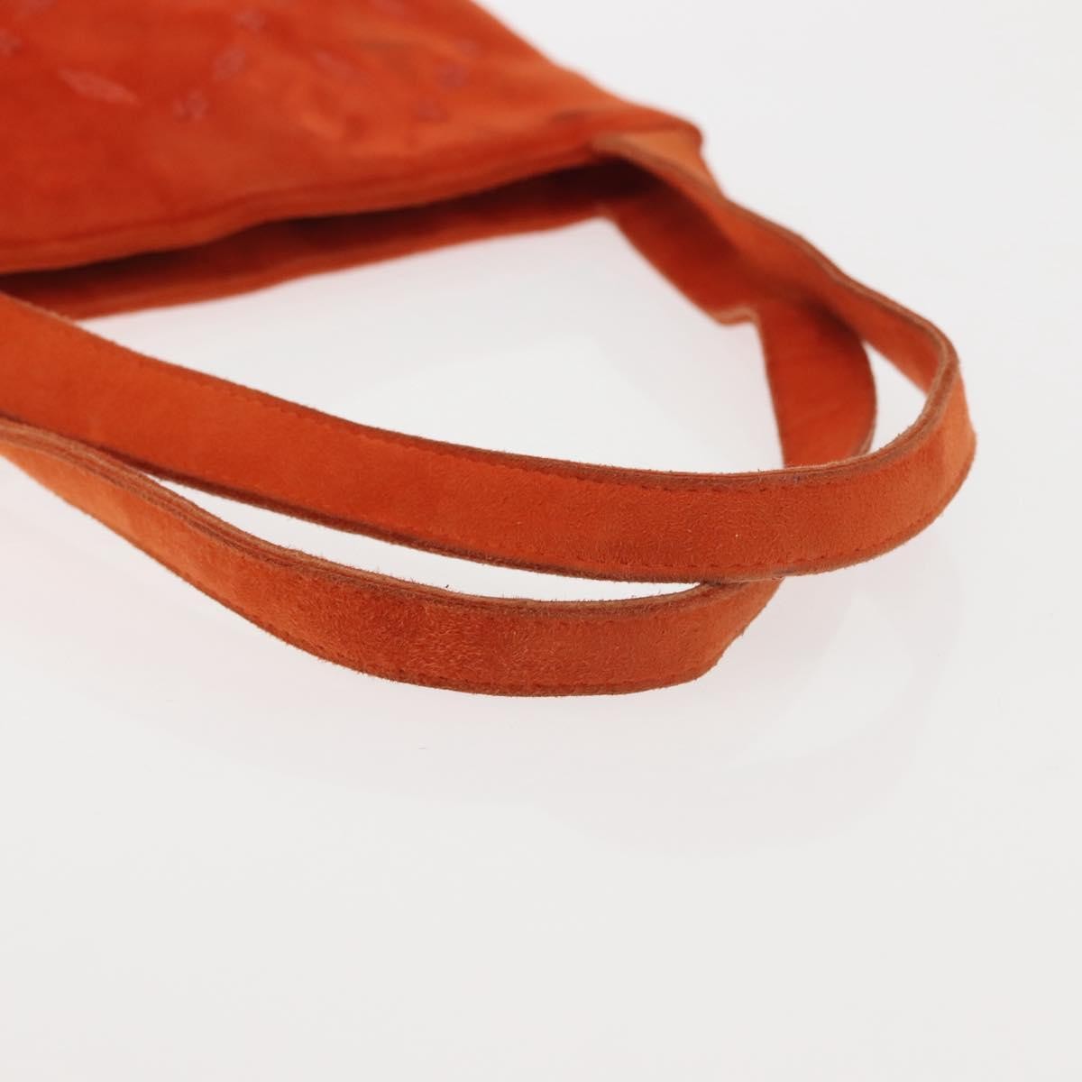 Bottega Veneta Hobo Suede, ORANGE, SUEDE, Handbag