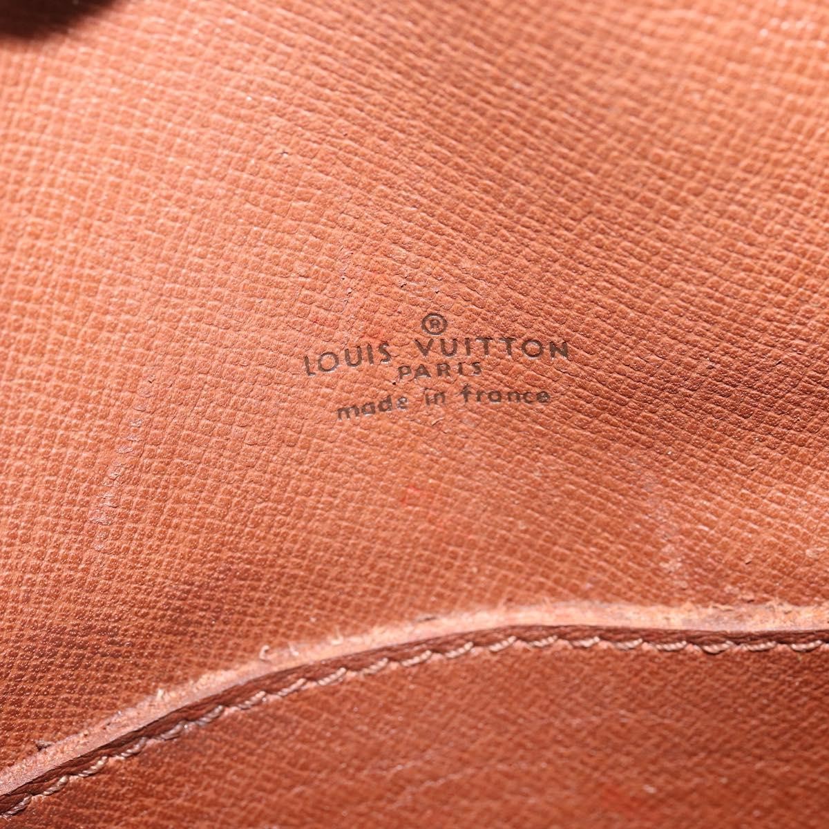 Louis Vuitton Saint Cloud Handbag Monogram Canvas, BROWN, CANVAS, Shoulder bag