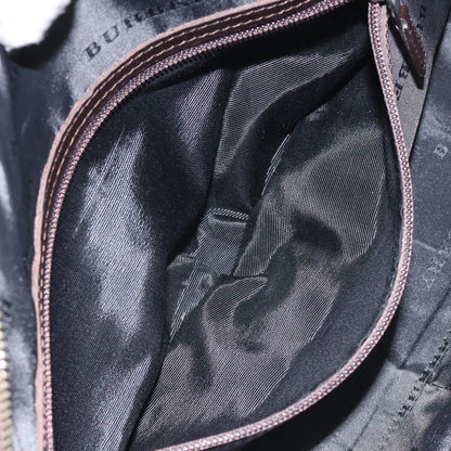 Burberry Nova Check Bowling Bag Canvas, BEIGE, NYLON, Bag