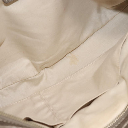 Salvatore Ferragamo Gancini Tote Leather, GOLD, LEATHER, Tote bag