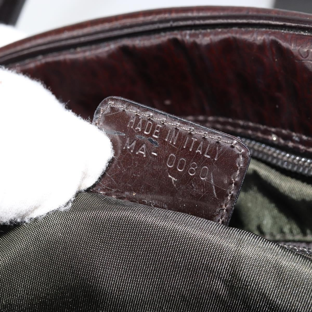 Christian Dior Vintage Saddle Bowler Bag Trotter Canvas, BROWN, CANVAS, Handbag