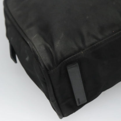 Prada Zip Around Tote Tessuto, BLACK, NYLON, Tote bag