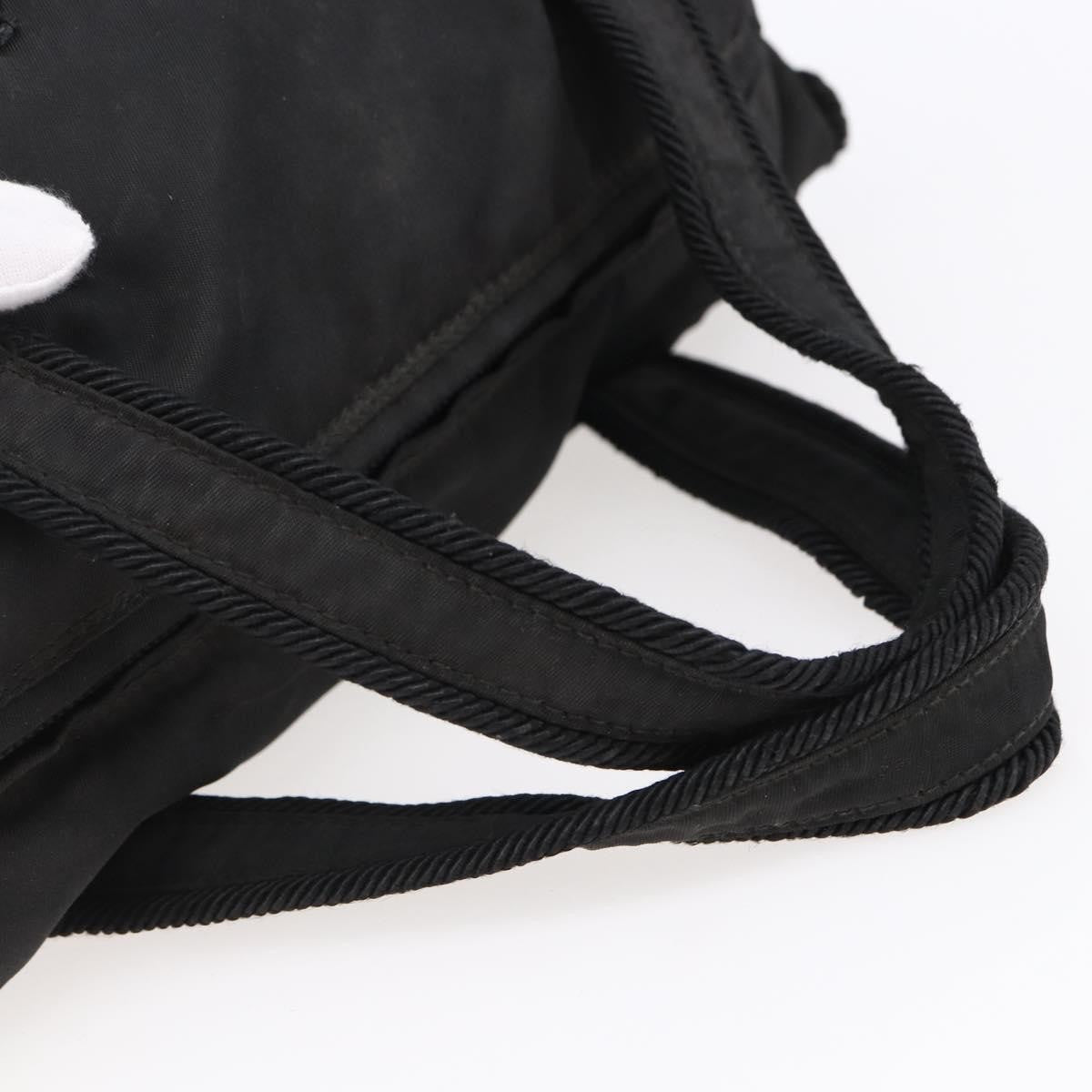 Prada Vintage Handbag Tessuto, BLACK, NYLON, Handbag