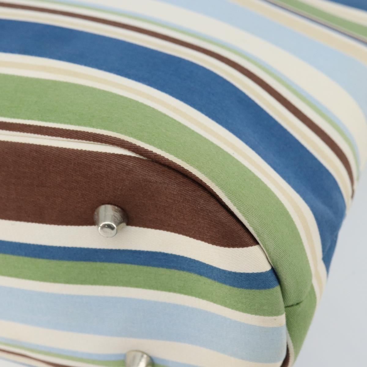 Burberry Vintage tote bag Canvas, BLUE, CANVAS, Tote bag