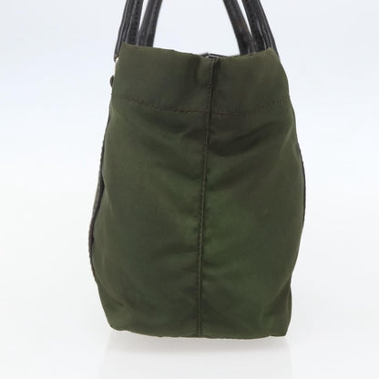 Prada Vintage Tote Tessuto, KHAKI, NYLON, Tote bag