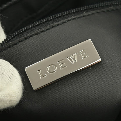 Loewe Vintage Shoulder Bag Canvas, BLACK, PVC, Shoulder bag
