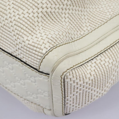 Gucci Sukey Tote Diamante Woven Raffia, SILVER, WOOD, Handbag