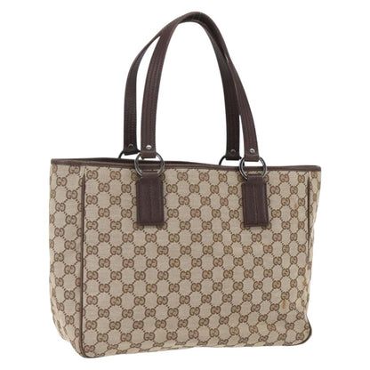 Gucci Vintage Open Tote GG Canvas, BEIGE, CANVAS, Tote bag